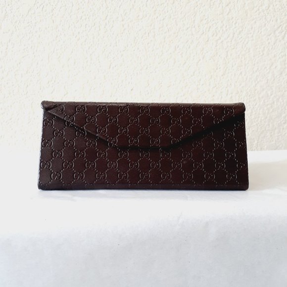 Gucci Leather Eyeglass Case - Picture 1 of 16